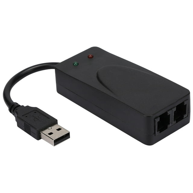 POCREATION USB Modem Matériel Externe USB Modem de Données Fax Modem Fax Internet Modem Atelier de Réparation pour Ordinateur Portable