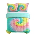 thumbnail image 2 of Heritage Club Tie Dye Soft 2 Piece Comforter Set, Twin/Twin XL, Multicolor, Polyester, 2 of 5