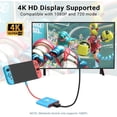 thumbnail image 4 of Switch Dock for Nintendo Switch Docking Station, Upgrade for Nintendo Switch Dock with 4K HDMI USB 3.0 100W USB-C Charging Port, Portable Switch Dock Switch HDMI Adapter, 4 of 9