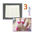 thumbnail image 2 of BRIGHTFUFU 10 hojas de guías de puntas de uñas pegatinas de uñas pegatinas de manicura tiras de pegatinas de línea de uñas (3 en 1), 2 of 7