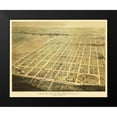 thumbnail image 2 of Scheu 18x15 Black Modern Framed Museum Art Print Titled - Egg Harbor City New Jersey - Scheu 1865, 2 of 5
