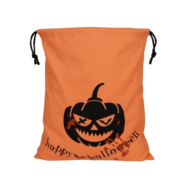 Halloween Candy Bag Decorative Drawstring Gift Bag Party Favor Bag for Children