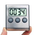 thumbnail image 3 of Elegante temporizador de cocina digital, modelo de acero inoxidable, parte trasera magnética súper fuerte, alarma fuerte, pantalla grande, memoria automática, 3 of 5