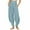 B-Light Blue, variant on Wyobmus Women's Trendy Harem Pants Casual Palazzo Pants With Pockets Breathable Summer Loose Fit High Waisted Pleated Pants Trousers B-Purple