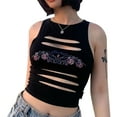 thumbnail image 4 of Camisa Sin Mangas Para Mujer, Elegante, Transpirable, De Moda, Para Mujer, Recortada, Cuello Redondo, Para El Trabajo, Para La Fiesta ANGGREK Otros, 4 of 6