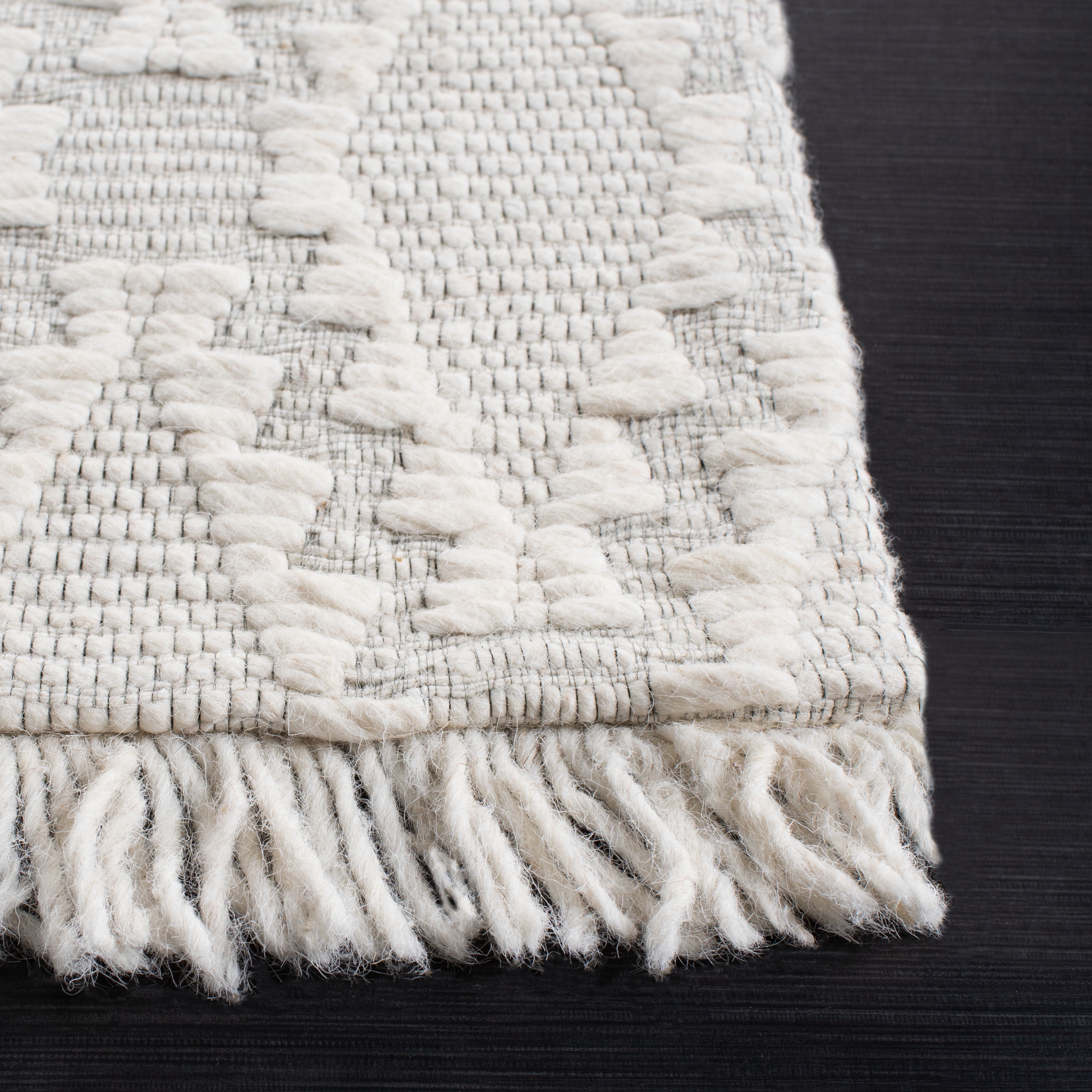 SAFAVIEH Marbella Barclay Diamond Area Rug, Ivory, 3' x 5'