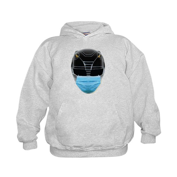 CafePress - Power Rangers Black Ranger Wearing A S - Kids Hooded Sweatshirt, Classic Hoodie