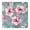 Flower P, variant on Space Geek Rocket Themed Elastic Table Cover Wrinkle-Free Square Tablecloth for Events