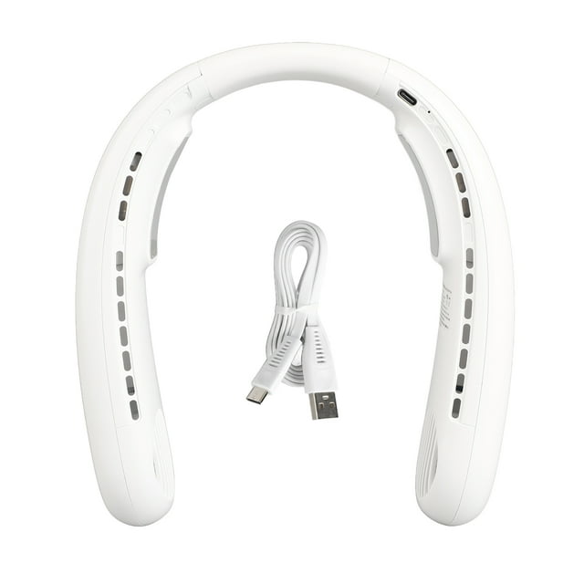 Neck Fan,Hanging Neck Fans Portable USB Powered Neck Fan Neckband Fan Unrivaled Performance