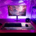 thumbnail image 6 of Desk Mat, Anime Desk Pad Mat, Desk Matt for Desktop, XL Large Mouse Pad for Desk, Anti-Slip Big Mousepad with Stitched Edges, Keyboard Pad Mouse Mat for Gaming and Office (Cherry Blossom 4), 6 of 6