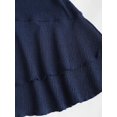 thumbnail image 5 of Y2K Style Ruched Textured Fabric Bandeau Mini Dress, 5 of 5