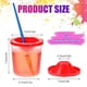 thumbnail image 3 of Paquete de 24 Vasos de Pintura con Tapas: Vaso de Agua para Pintura Antiderrames, Vasos de Pintura Reutilizables A Prueba de Derrames para Pintar (4 Colores), 3 of 5