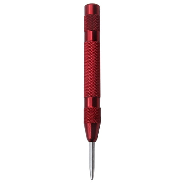 Kenally Perforadora de pasador central automática, herramienta de agujeros de inicio de marcado con resorte General de acero, broca de taladro Type3 NO3