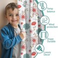 thumbnail image 3 of Pioneer Flower Floral Print Pattern Teens Curtains,Teens Insulated Curtains Set Of 2,Bedroom Essentials,Toddler Room Decor 42"x63", 3 of 5