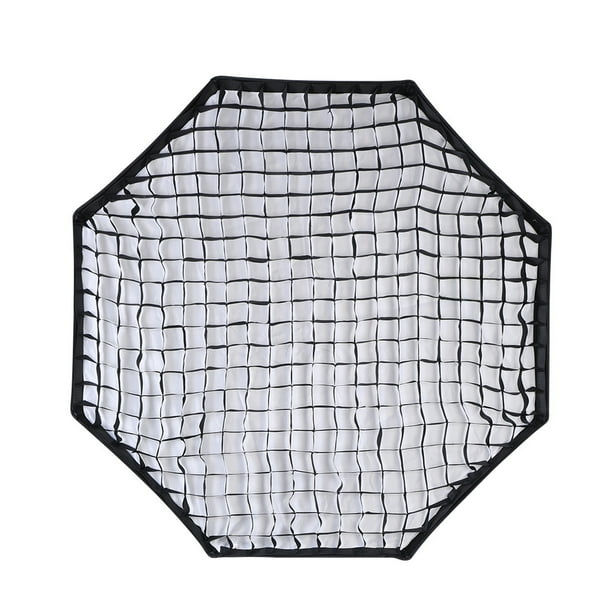 Rejilla octogonal de 55/60/65/80/90/95/120/140 cm para luz de vídeo y fotografía, caja de luz con rejilla de panal