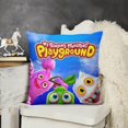 My Singing Monster Throw Pillow Covers for Couch Sofa Cartoon Pillow