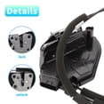 thumbnail image 4 of Motor de actuador de cerradura de puerta eléctrica trasera derecha con cable para Nissan Versa Note 2014-2019 No.825003WC0A Negro, 4 of 7