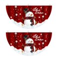 thumbnail image 1 of SGACAI Banderines navideños, banderines navideños con forma de muñeco de nieve de 35 pulgadas, banderines con forma de abanico y Papá Noel decorativo, banderines con forma de abanico de Feliz Navid, 1 of 7