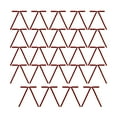 thumbnail image 2 of veasfak 24 Pieces Velvet Christmas Bows Set Decorative Twist Tie Bows Ribbon Bowknot Red, 2 of 9