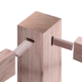 thumbnail image 4 of 200 piezas de conectores de clavijas de madera de dominó de 10 mm, tapones de madera de haya, conectores de empalme de muebles de carpintería, 4 of 7