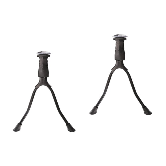 2 Pcs Wheel Support Frame Stand Bike Grips Sturdy Kickstand