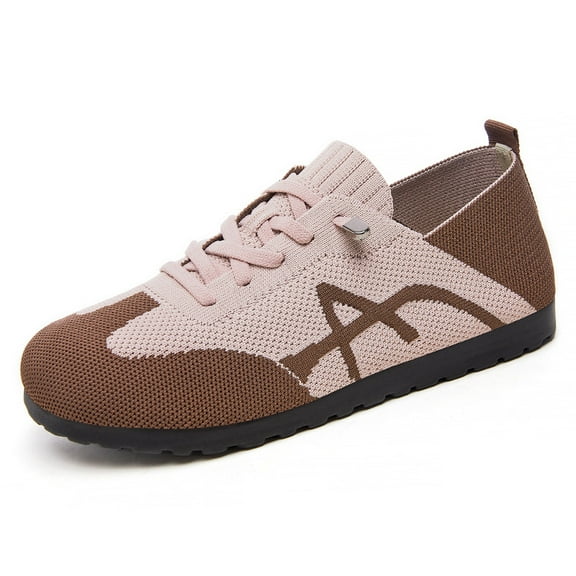 Canvas Chunky Sneakers for Women Anti-Slip Comfort Walking Shoes Breathable Summer Casual Shoes