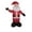 A, variant on Christmas Inflatable Santa Claus with LED Lights, Waterproof Blow Up Outdoor Yard Decoration with Blower & Stakes, PVC Holiday Decor for Xmas & New Year