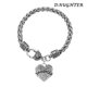 thumbnail image 2 of Corazón Bangle Charm Pulsera Rhinestone Maestro Mamá Ceystal Regalo Familia Cumpleaños Abuela Cadena Hija Pulseras, 2 of 5