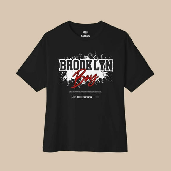 Brooklyn Boy New York City T-shirt | NYC Boroughs Hip Hop Rap Culture Tees | 2 Colors