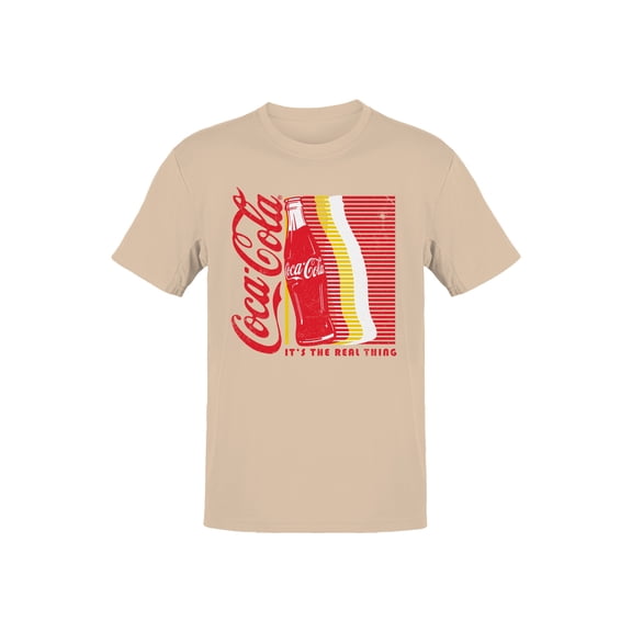 Officially Licensed Coca Cola Retro Iconic Design Men's T-shirt