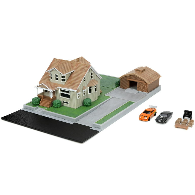 jada toys ワイルドスピード　Toretto House Jada's Fast & Furious Toretto House Die-Cast Nano Hollywood