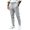 Light Gray, variant on Yifymode Mens Joggers with Pockets Casual Sweatpant | Slim-fit Elastic Waist Casual Pants Lightweight Golf Work Athletic Gym Track