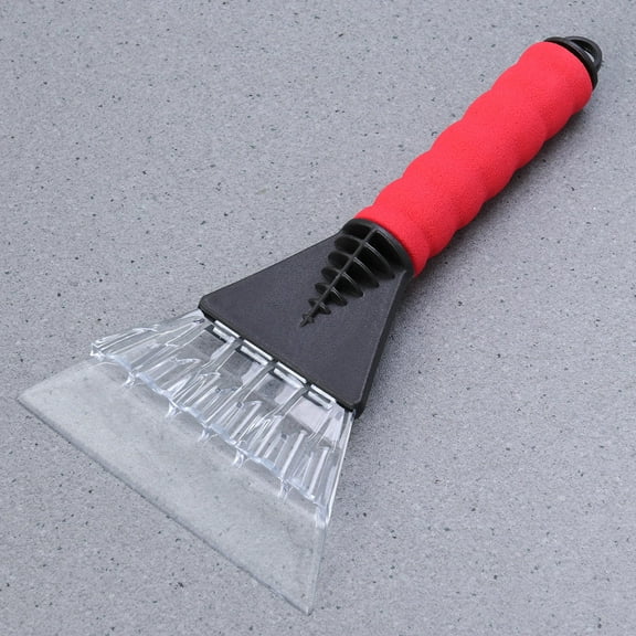 LULULION Car Snow Cleaner Windshield Ice Scraper Red 1Set