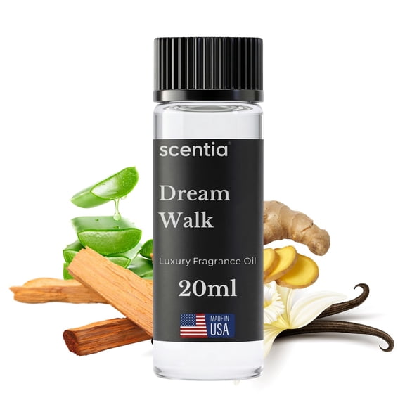 Scentia Dream Walk Aromatherapy Oil for Diffuser – Hotel Scent Inspired by 5-Star Spa Resort – 20 mL (0.67 fl oz)