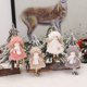 thumbnail image 2 of Colgante de ángel pequeño de Navidad, colgante de niña de Ángel de peluche, colgantes de árbol de Navidad, decoración de Navidad kaili Sencillez, 2 of 5