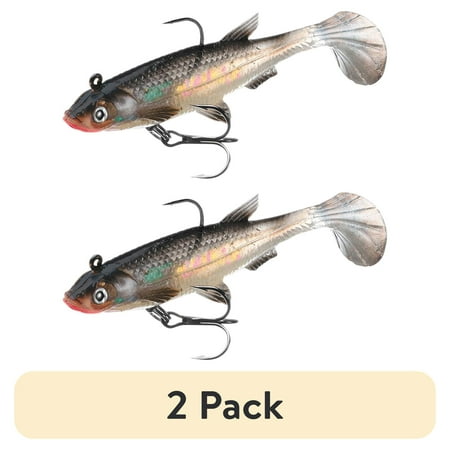 (2 pack) Storm WildEye Live Minnow 3 Fishing Lure 1/4oz 3pcs