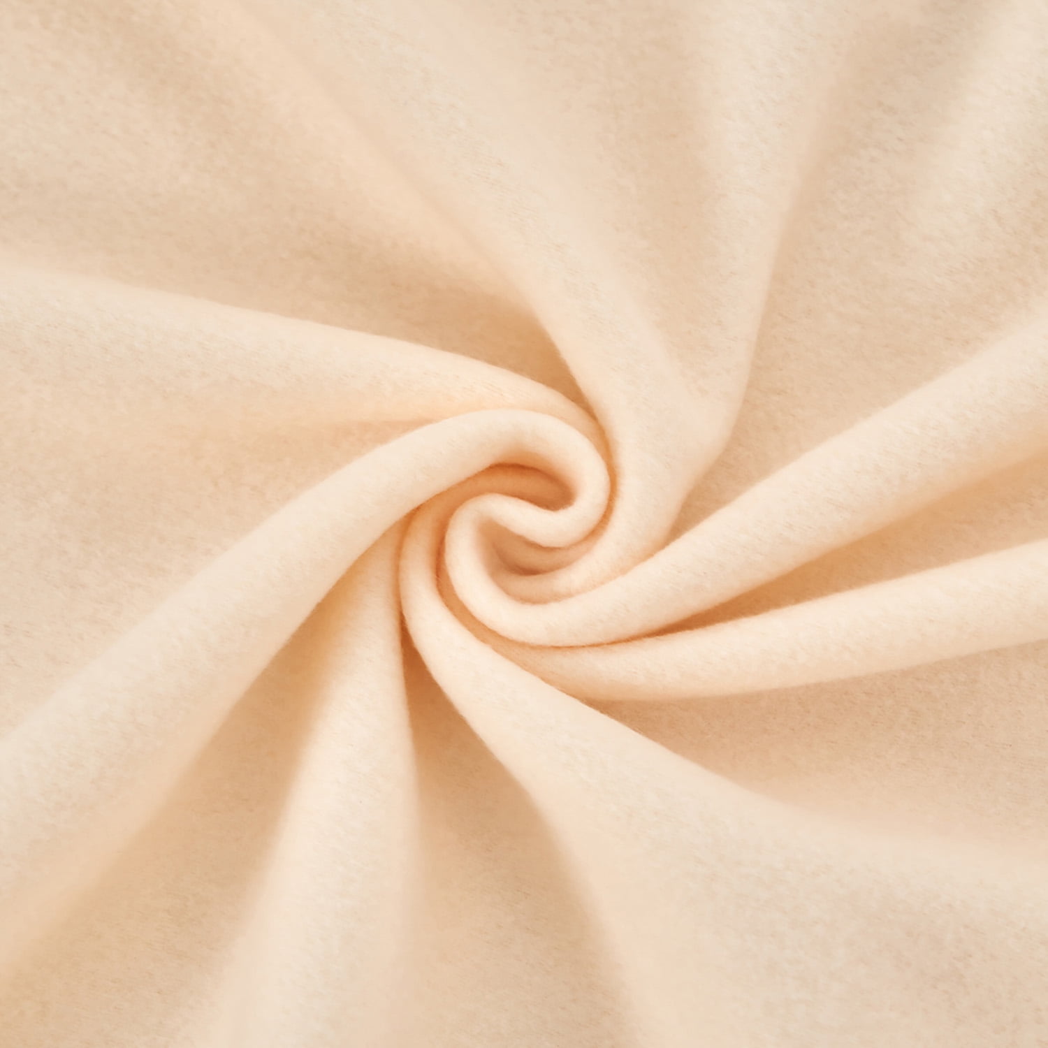 JML Contemporary Almond Cream Beige Satin, Fleece Reversible Bed Blanket King