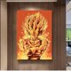 thumbnail image 2 of Cuadro Decorativo Dragon Ball Majin Vegeta Dorado Canvas Listo Para Colgar 30x45cm Jungle Art Impresion Tela Arte, 2 of 7