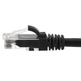 thumbnail image 2 of NavePoint Ethernet Patch Cable CAT6A, UTP, 24AWG, 7 Ft,  10 pack, Black, 2 of 4