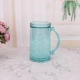 thumbnail image 4 of Mainstays Light Blue Acrylic Freeze Beer Mug, 17oz 1pc, 4 of 5
