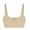 Beige, variant on Womens Jelly Wireless Bras Seamless T-Shirt Bra No Underwire Full Coverage Pullover Bralettes Supportive Sports Bras