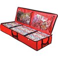 thumbnail image 1 of Bolsa de almacenamiento de papel para envolver regalos de Navidad, contenedor para guardar regalos, accesorios navideños, caja de almacenamiento para envolver regalos debajo de la cama, 1 of 5