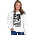 thumbnail image 3 of Movie Star Marilyn Monroe Skeleton Sweatshirt for Men or Women Brisco Brands S, 3 of 6
