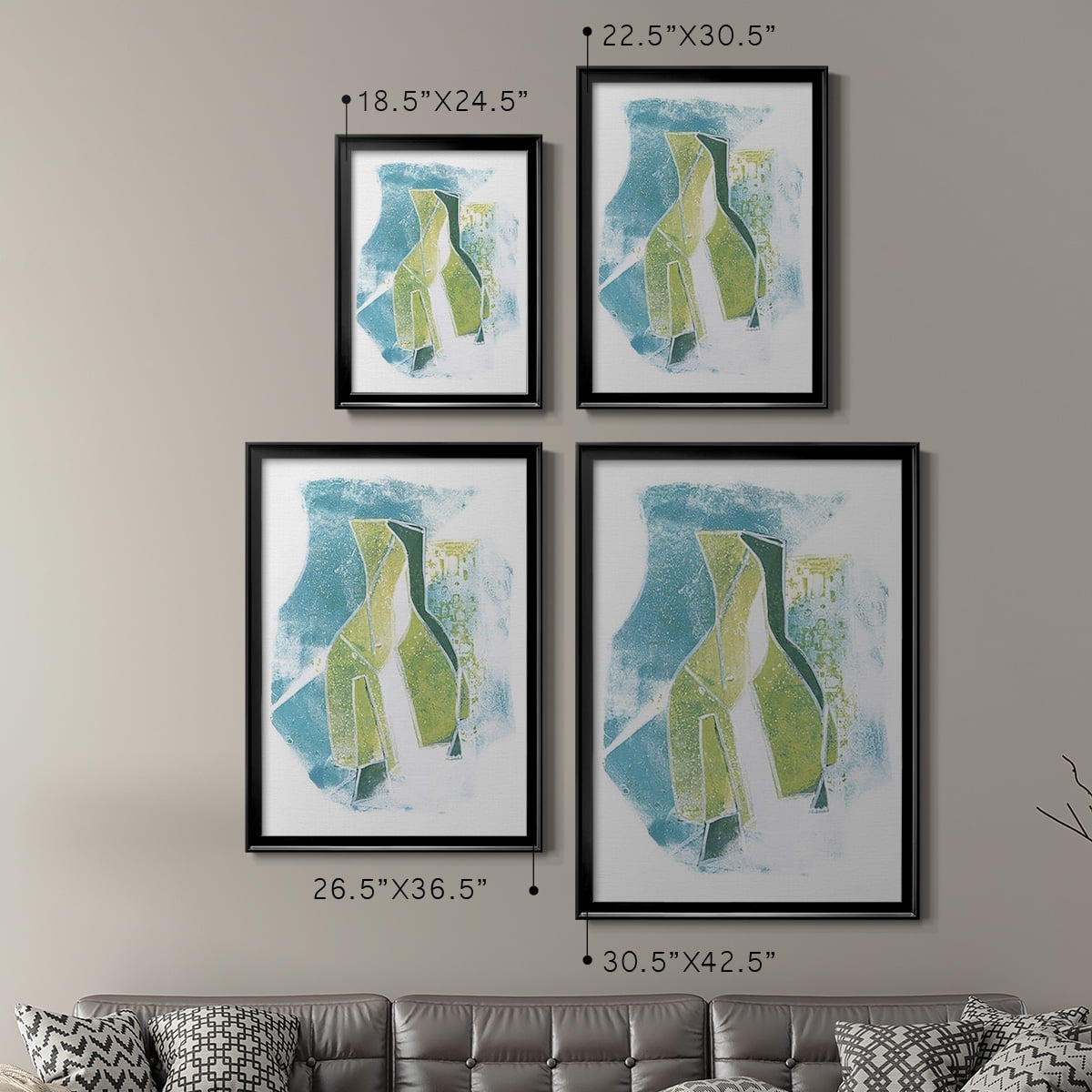 Jubilee Jugs III Premium Framed Print, in Gold, Black, or Silver - Ready to Hang