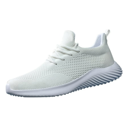 

Youmylove Men Sneakers Men Solid Color Mesh Lace Up Casual Shoes Comfortable Breathable Soft Sole Sneakers Zapatos De Hombre Shoes