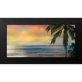 thumbnail image 2 of Calascibetta, Mike 18x11 Black Modern Framed Museum Art Print Titled - Sunset Cove, 2 of 5
