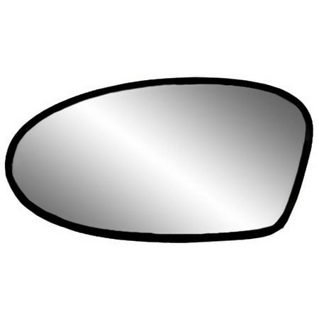 Pontiac Grand Am Mirror Glass - 88172 - Fit System Driver Side Non-heated Mirror Glass w/ backing plate, Oldsmobile Alero 99-04, Pontiac Grand Am 02-05, 4 5/ 8