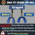 thumbnail image 5 of Oral Mart Child Sports Mouthguard with Connected Strap, Black/Blue, 5 of 6