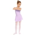 thumbnail image 3 of Arshiner Kid Girls Hollow Back Ballet Leotard with Skirt Sleeveless Dance Dresses, 3 of 8