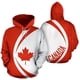 thumbnail image 3 of Sudadera con capucha con estampado 3D de animales de gato de Canadá para hombres y mujeres, sudaderas de gran tamaño, moda urbana, sudadera con capucha para niños, ropa deportiva Y2k, 3 of 5